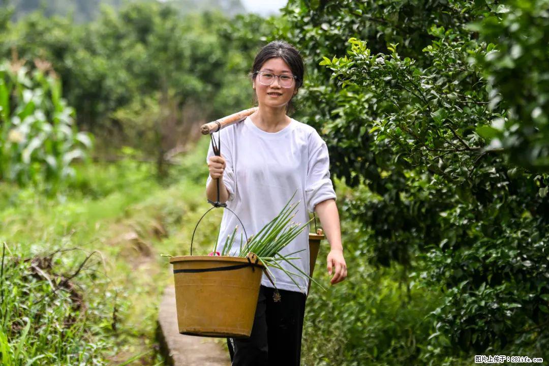 全网追的“扁担女孩”，找了一份暑假工，时薪12元 - 禹州生活资讯 - 禹州28生活网 yuzhou.28life.com